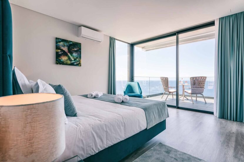 hdr photo of room with an ocean view
