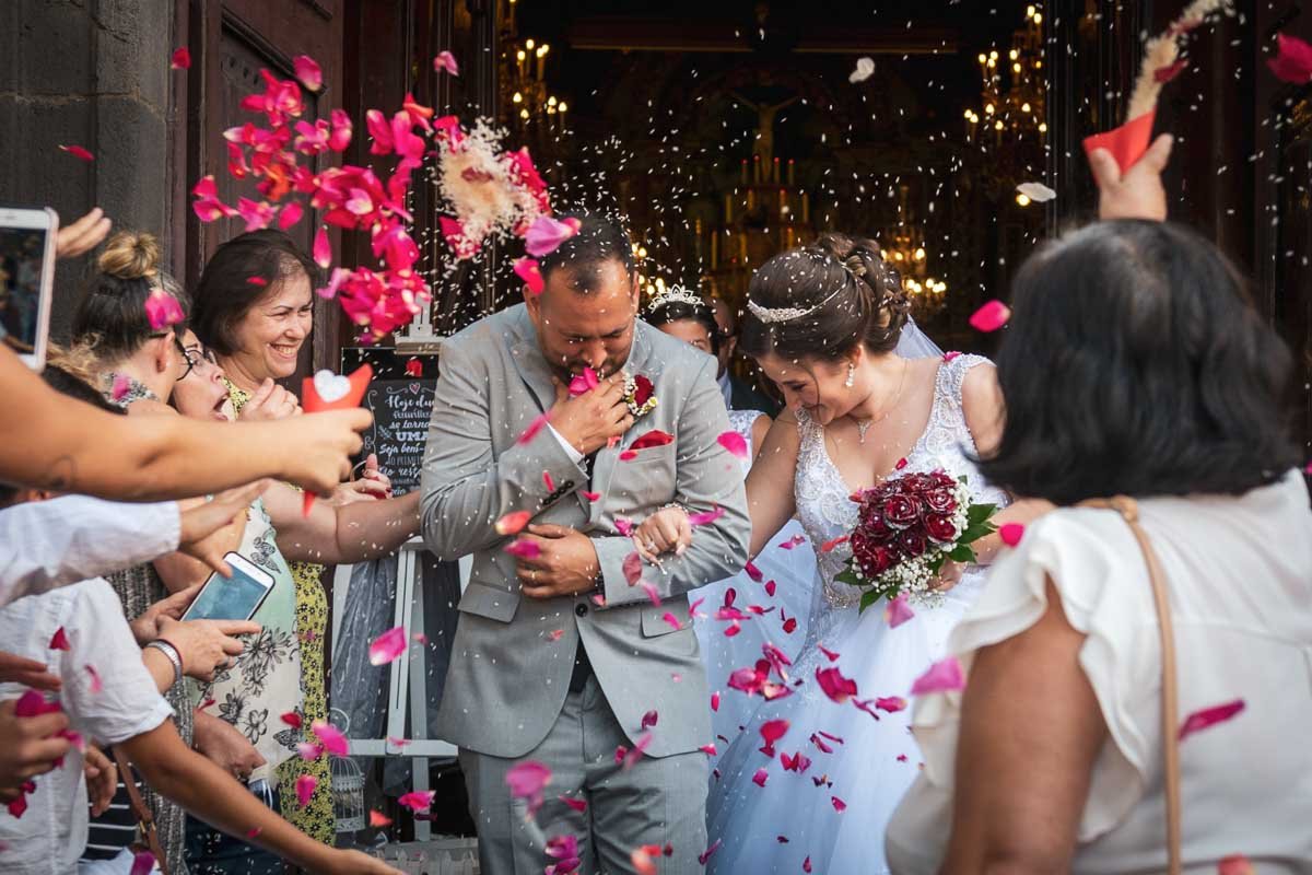 just married in Madeira