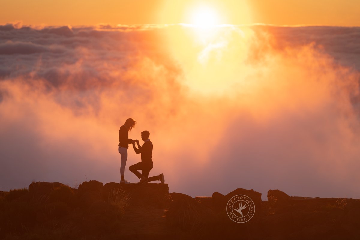 couple, sunrise