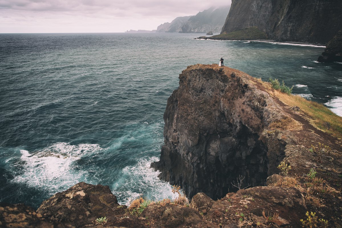 Elopement photographer in Madeira