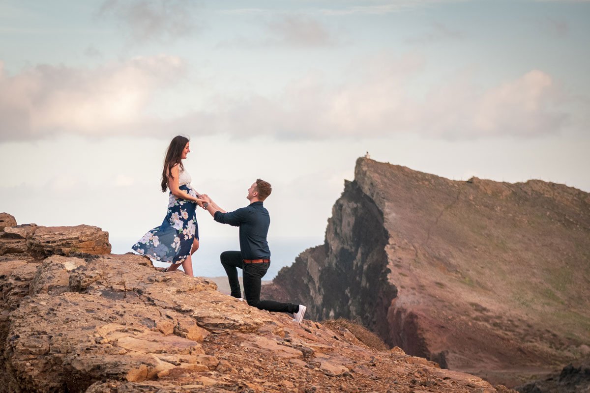 marriage proposal in Madeira