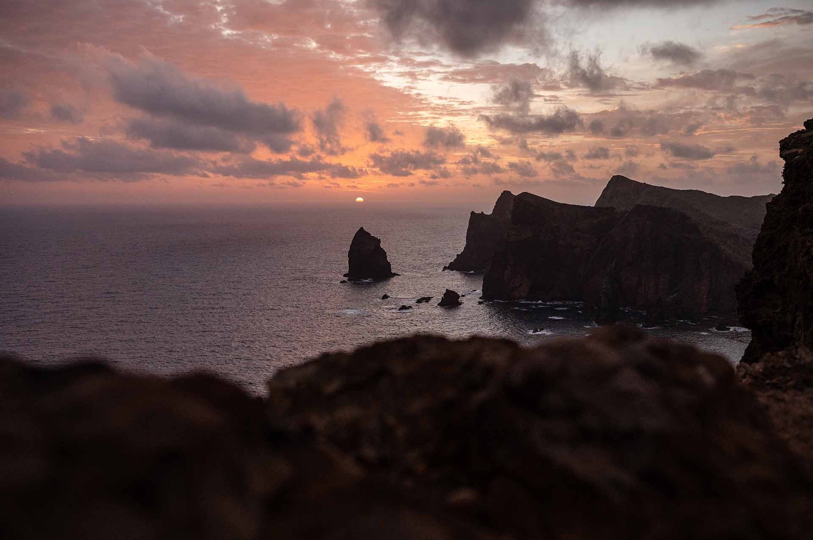 Sunrise at Sao Lourenso, Madeira