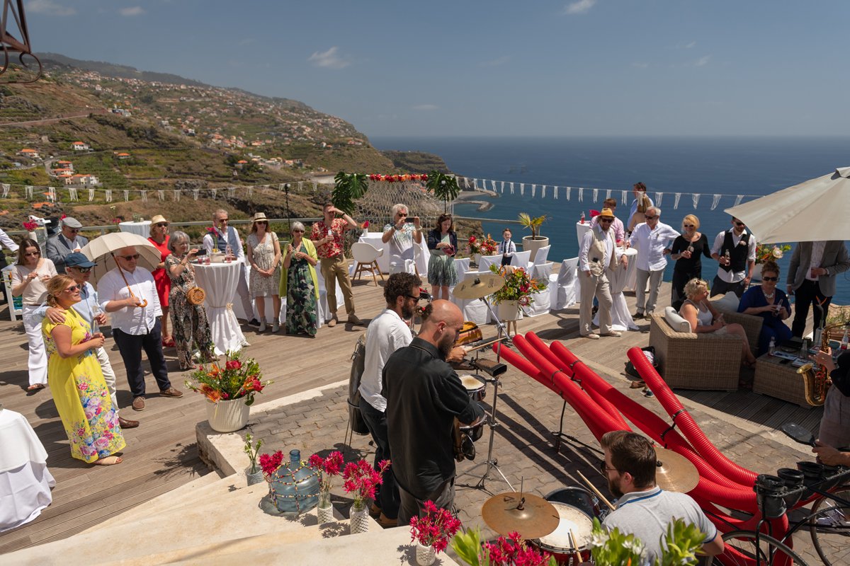 photo session of civil wedding in Madeira